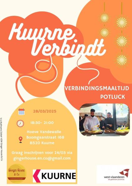 IFTAR verbindingsmaaltijd met Potluck