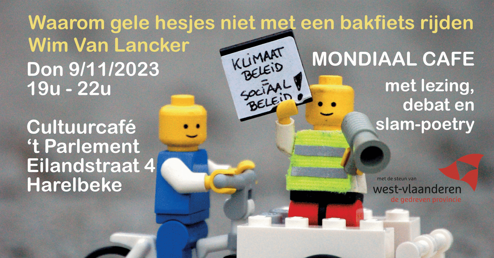 waarom gele hesjes niet met een bakfiets rijden